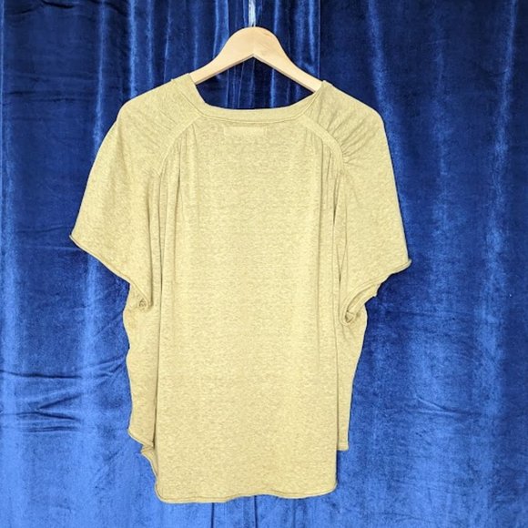 We The Free - Free People Oversized Kyoto Tee Size M - Picture 5 of 8